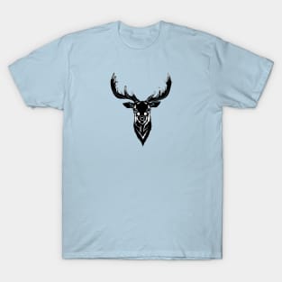 Christmas Design Deer , Deer Artwork for Christmas, Deer Design, Deer Tee T-Shirt